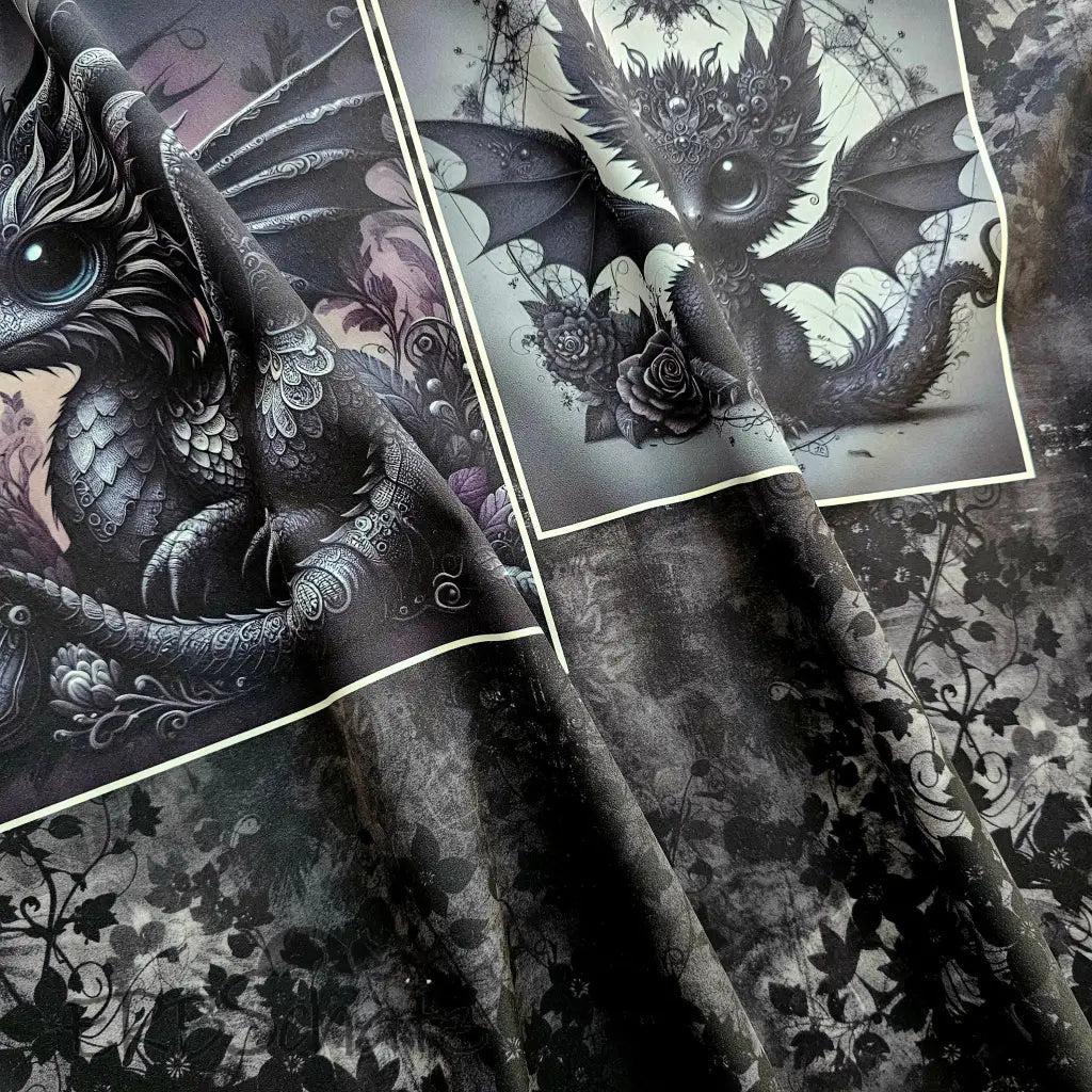 Kombi Panel Softshell Dark Dragon 50 x 140 cm - Softshell