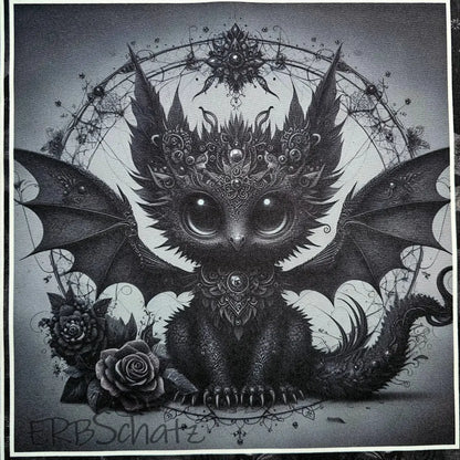 Kombi Panel Softshell Dark Dragon 50 x 140 cm - Softshell