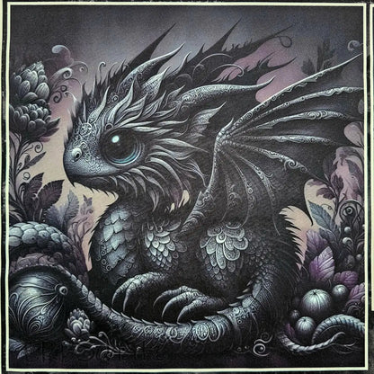 Kombi Panel Softshell Dark Dragon 50 x 140 cm - Softshell