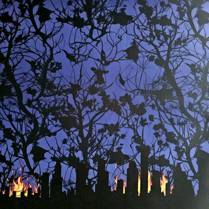 Kombi Panel Softshell Midnight Hero 80 x 143 cm - Softshell