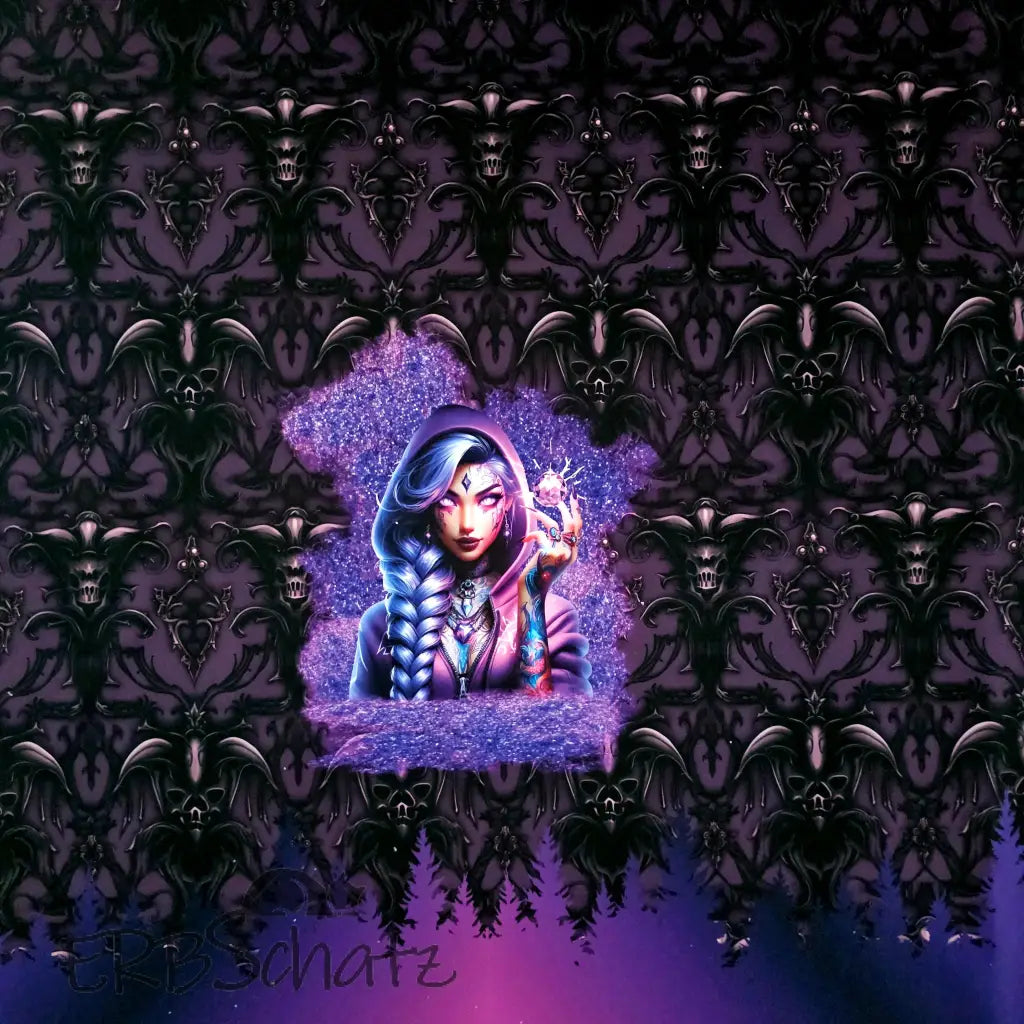 Kombi Panel Softshell Myst Chrystal Girl 80 x 143 cm