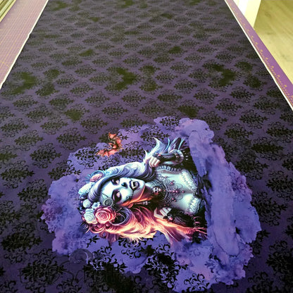 Kombi Panel Softshell Purple Vampire 80 x 143 cm