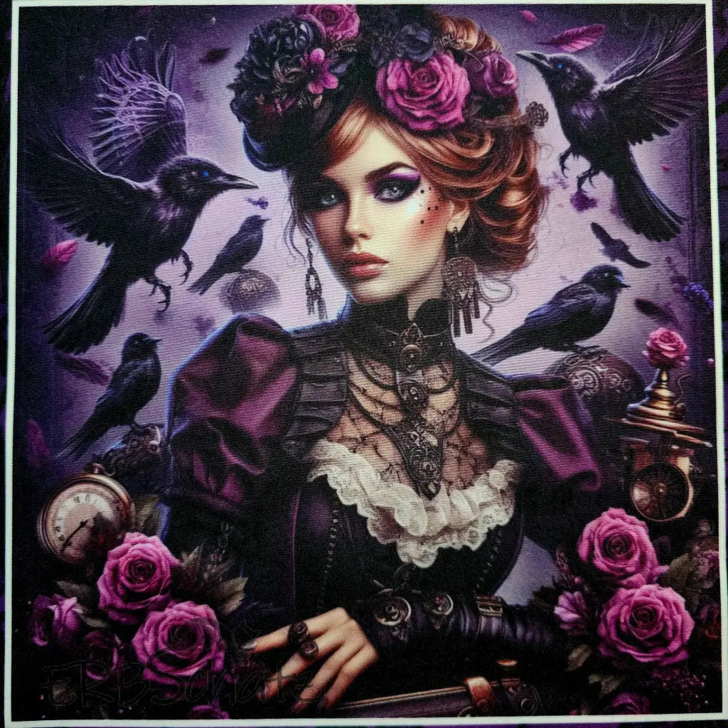 Kombi Panel Softshell Raven Girl 50 x 140 cm - Softshell