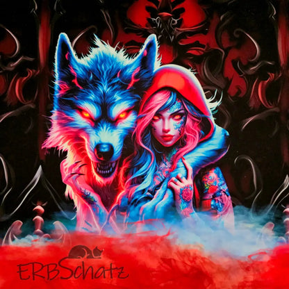 Kombi Panel Softshell Red Riding Hood 80 x 143 cm