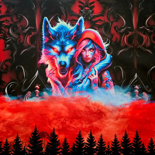 Kombi Panel Softshell Red Riding Hood 80 x 143 cm