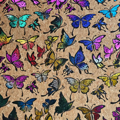 Korkstoff verschiedene Designs 30x45cm