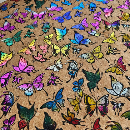 Korkstoff verschiedene Designs 30x45cm