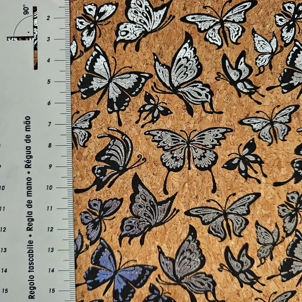 Korkstoff verschiedene Designs 30x45cm