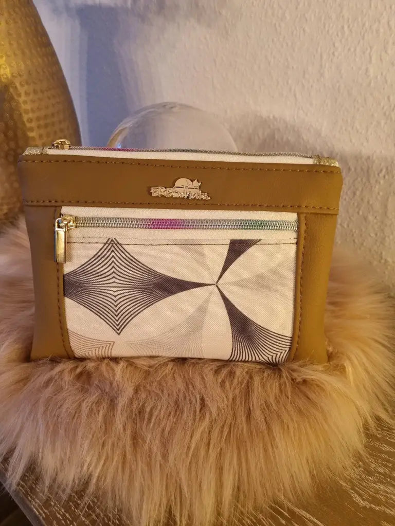 Kosmetiktasche graphischer Print