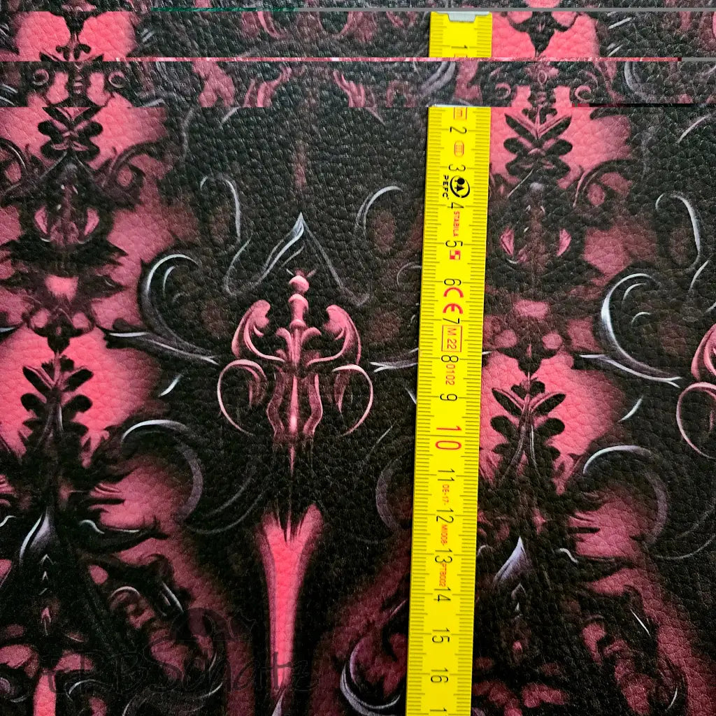 Kunstleder Dark Red Goth 50 x 140 cm - Dark Red Goth - KL50