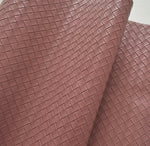 Kunstleder Flechtwerk Karo | Rollen 30 x 135 cm