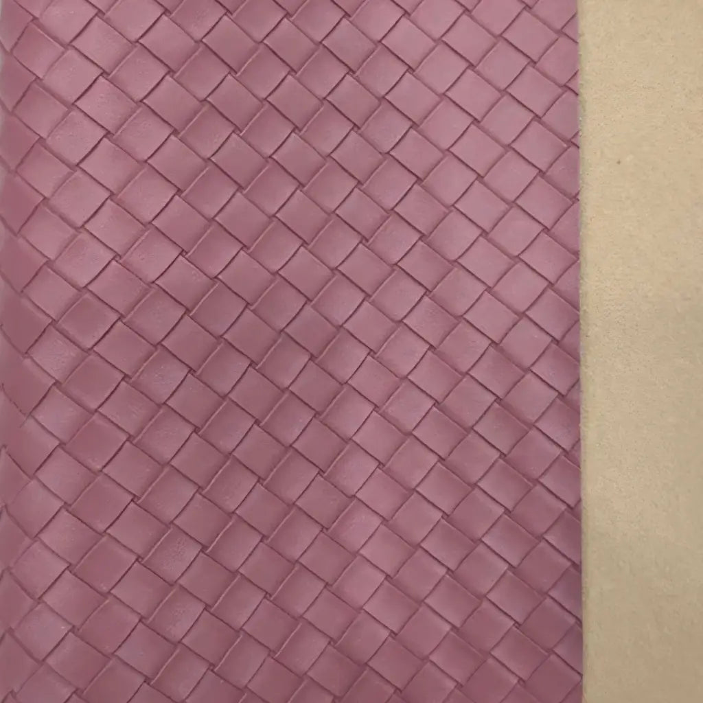 Kunstleder Flechtwerk Karo | Rollen 30 x 135 cm