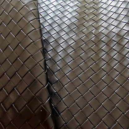 Kunstleder Flechtwerk Karo | Rollen 30 x 135 cm