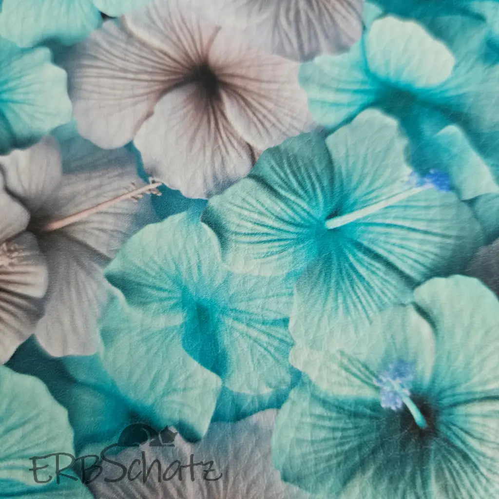 Kunstleder Hibiskus Dream 50 x 140 cm - KL50
