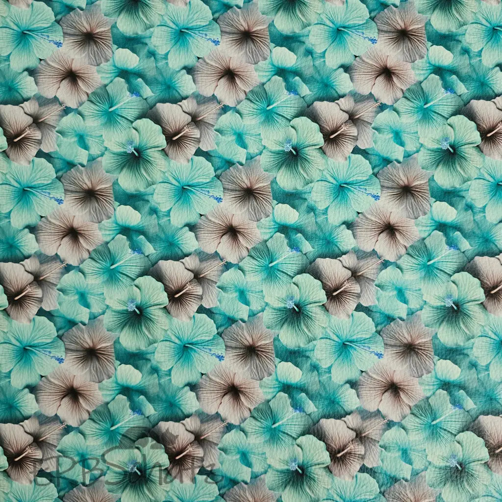 Kunstleder Hibiskus Dream 50 x 140 cm - KL50