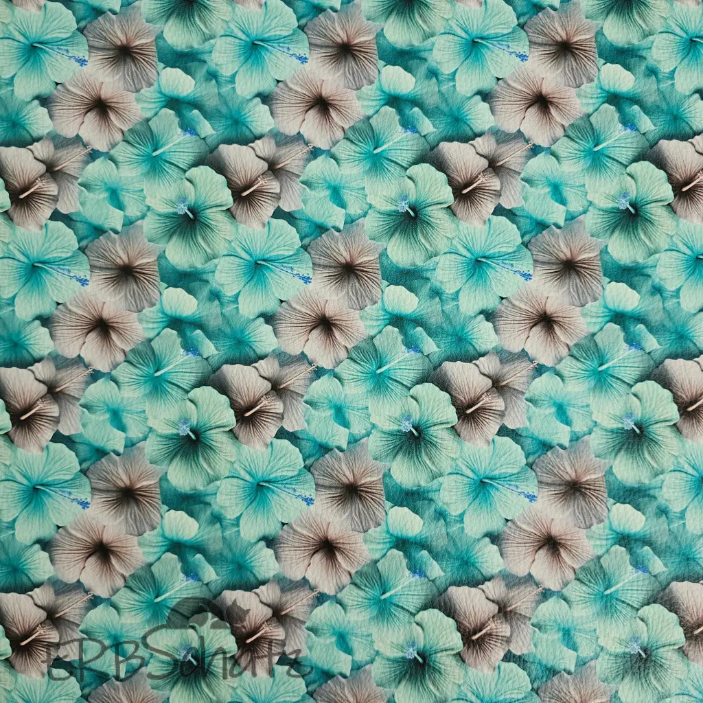 Kunstleder Hibiskus Dream 50 x 140 cm - KL50