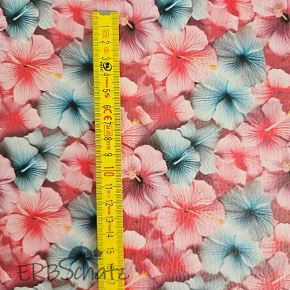 Kunstleder Hibiskus Dream 50 x 140 cm - KL50