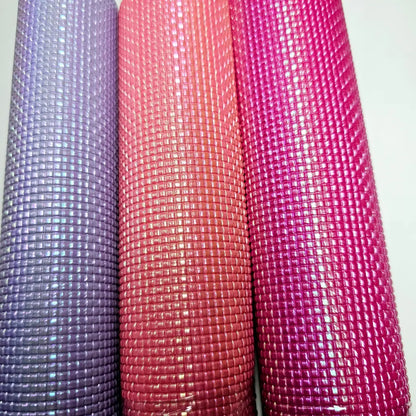 Kunstleder Holo Structure Rollen 30 x 135 cm