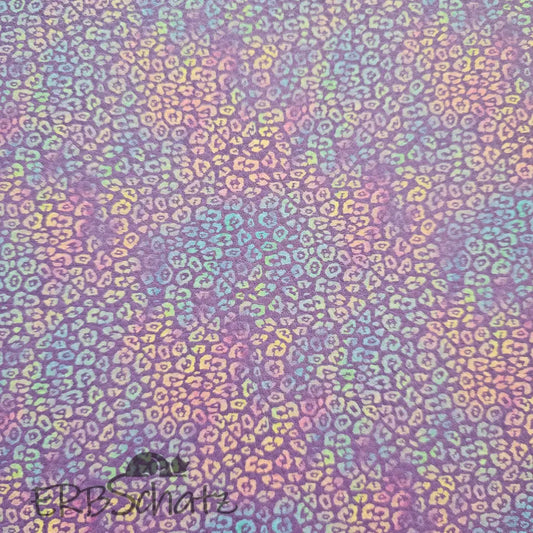 Kunstleder Lavender Rainbow Leo 50 x 140 cm - KL50