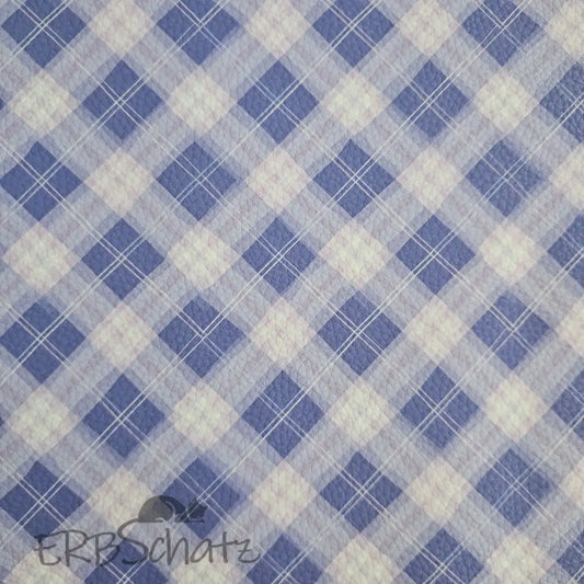 Kunstleder Lavender Tartan 50 x 140 cm - KL50
