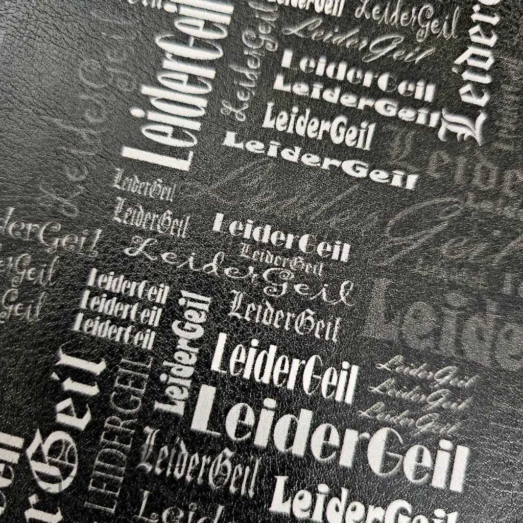 Kunstleder Leider Geil Wordcloud 50 x 140 cm - KL50