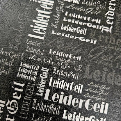 Kunstleder Leider Geil Wordcloud 50 x 140 cm - KL50
