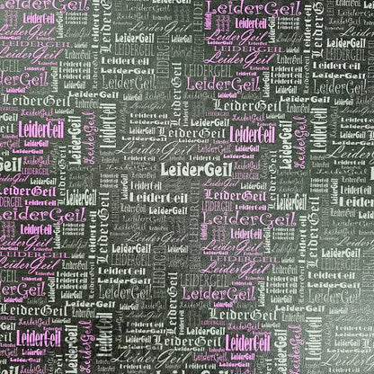 Kunstleder Leider Geil Wordcloud 50 x 140 cm - KL50
