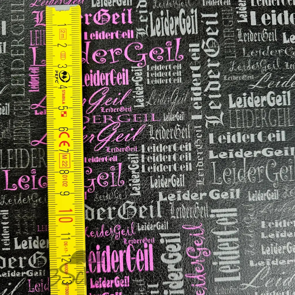 Kunstleder Leider Geil Wordcloud 50 x 140 cm - KL50
