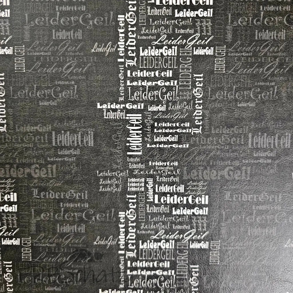 Kunstleder Leider Geil Wordcloud 50 x 140 cm - KL50