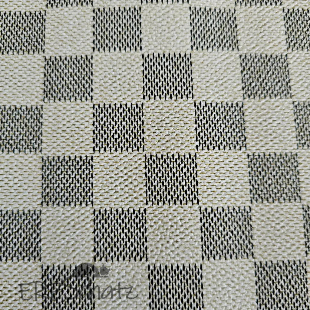 Kunstleder Luxury Bags Schachbrett Rollen 30 x 135 cm