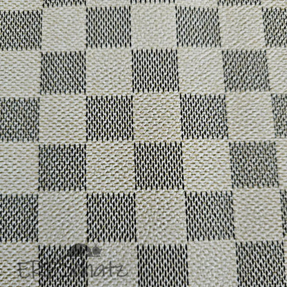 Kunstleder Luxury Bags Schachbrett Rollen 30 x 135 cm