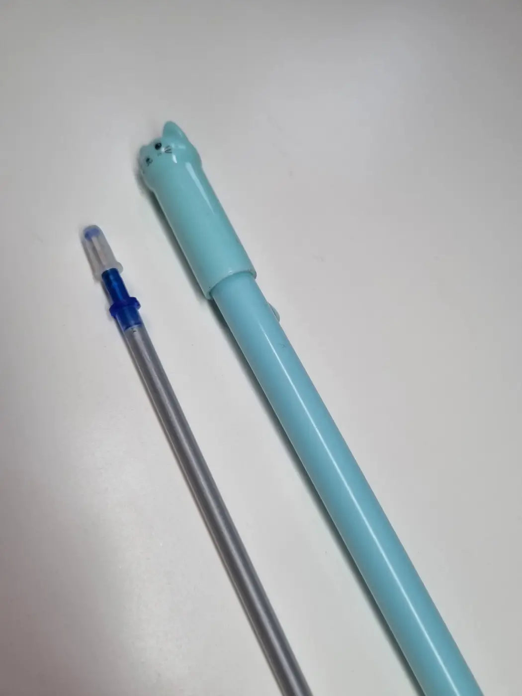 Kunstleder Markierstift - silberfarben für Leder/Kunstleder