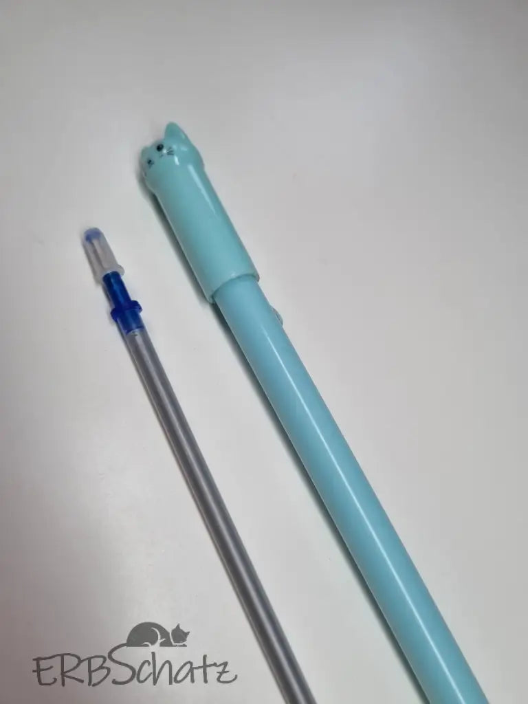 Kunstleder Markierstift - silberfarben für Leder/Kunstleder