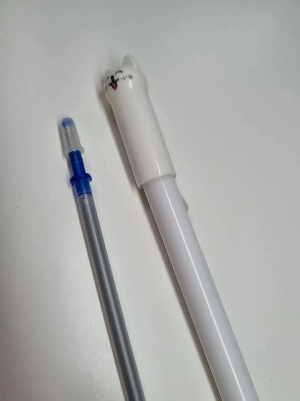 Kunstleder Markierstift - silberfarben für Leder/Kunstleder