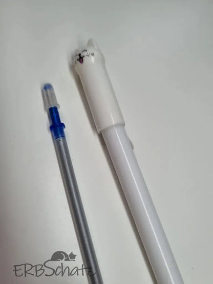 Kunstleder Markierstift - silberfarben für Leder/Kunstleder