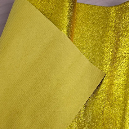 Kunstleder Metallic Crackle matte Rollen 30 x 135 cm