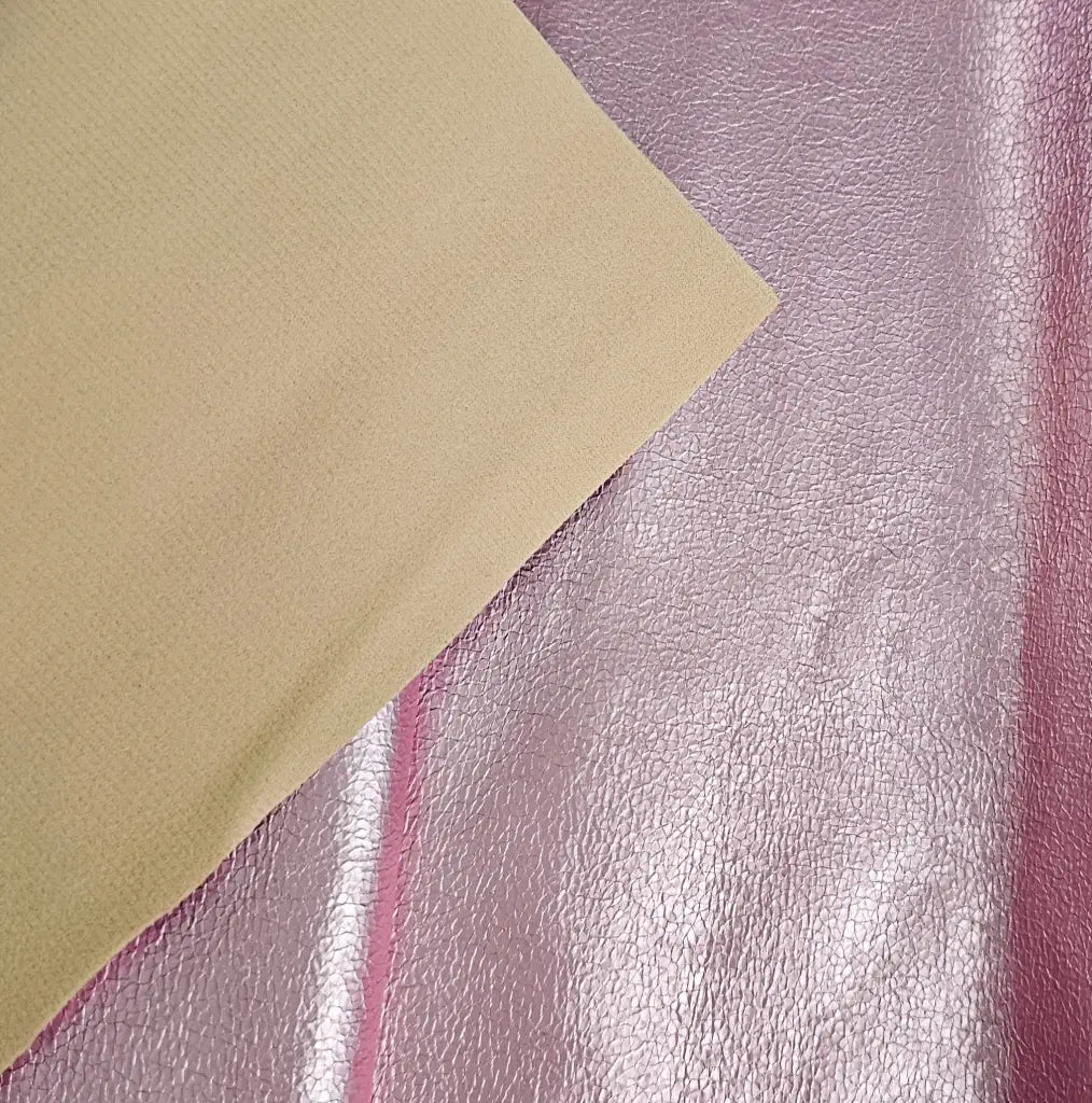 Kunstleder Metallic Crackle matte Rollen 30 x 135 cm