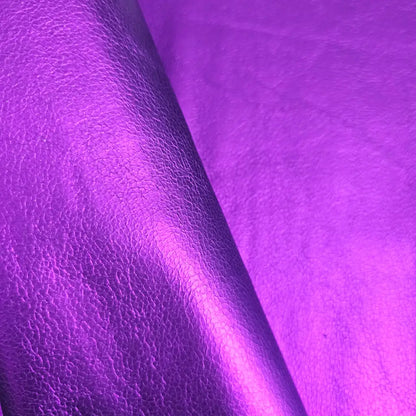 Kunstleder Metallic Crackle matte Rollen 30 x 135 cm