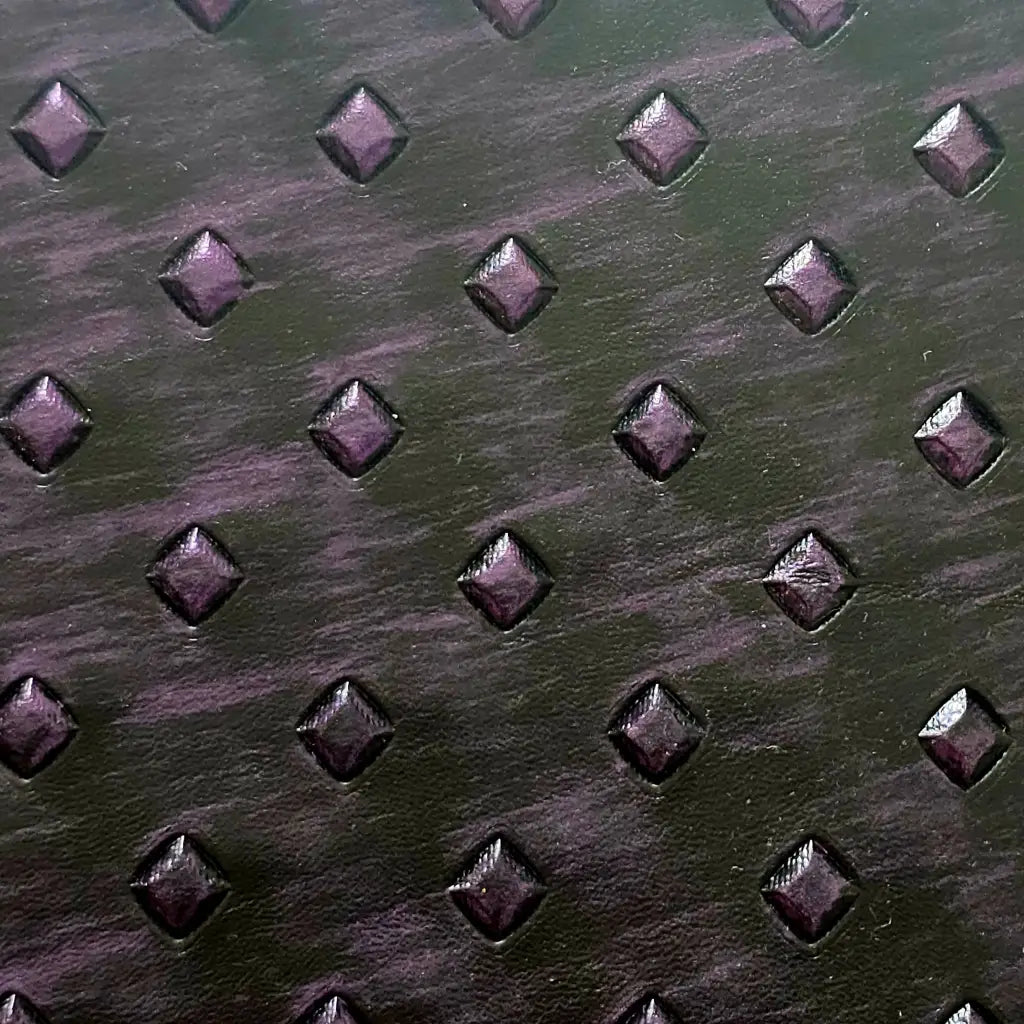 Kunstleder Metallic Purple Nobby | Rollen 30 x 135 cm
