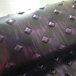 Kunstleder Metallic Purple Nobby | Rollen 30 x 135 cm