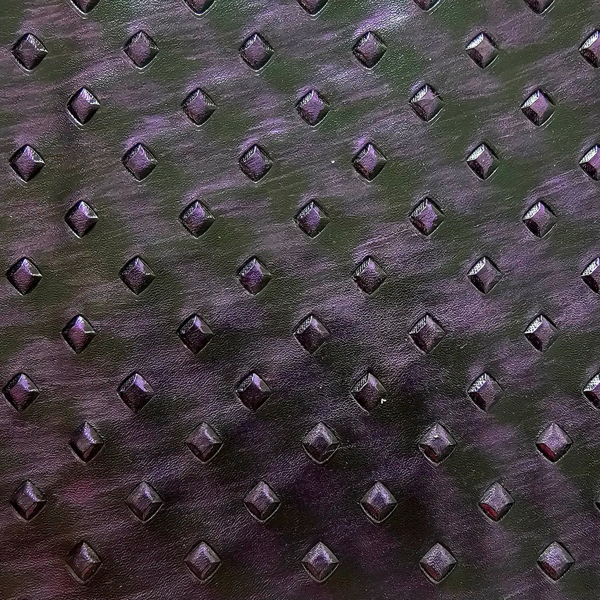 Kunstleder Metallic Purple Nobby | Rollen 30 x 135 cm