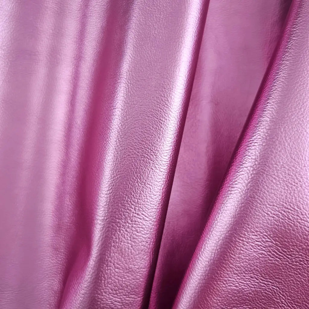 Kunstleder Metallic Smooth Rollen 30 x 135 cm