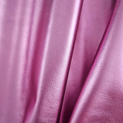 Kunstleder Metallic Smooth Rollen 30 x 135 cm
