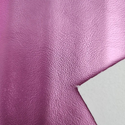 Kunstleder Metallic Smooth Rollen 30 x 135 cm