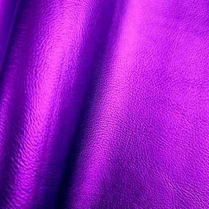 Kunstleder Metallic Smooth Rollen 30 x 135 cm