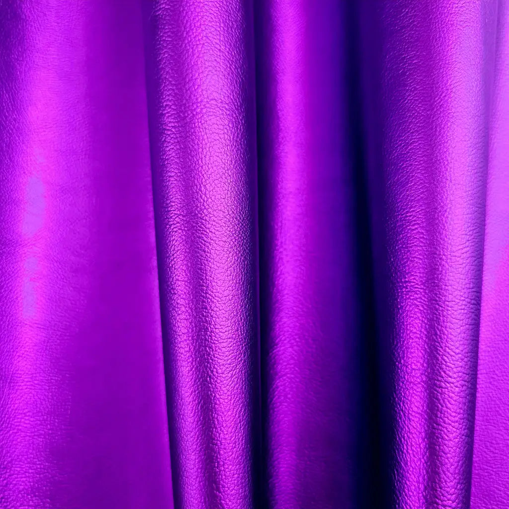 Kunstleder Metallic Smooth Rollen 30 x 135 cm