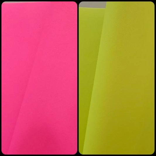 Kunstleder Neon Rollen 30 x 140 cm