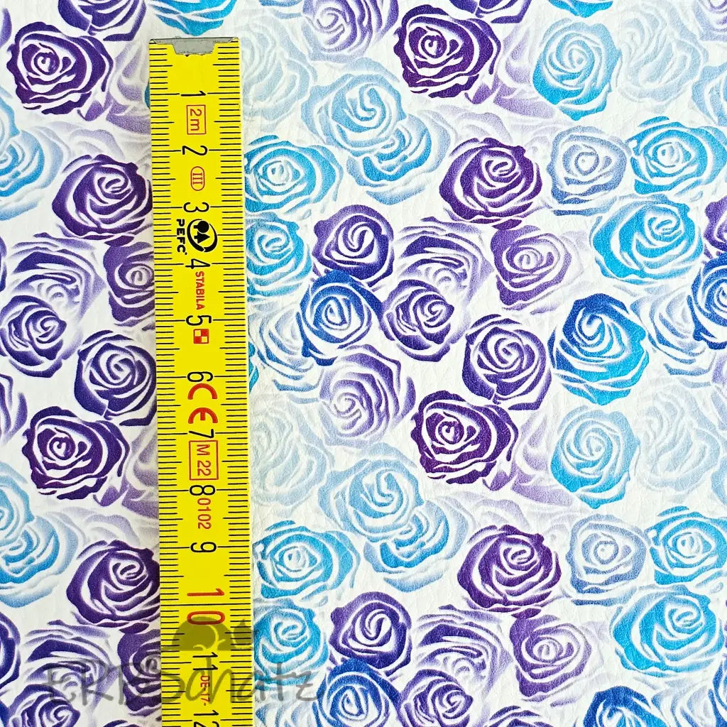 Kunstleder Outline Roses light 50 x 140 cm - KL50