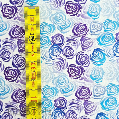 Kunstleder Outline Roses light 50 x 140 cm - KL50