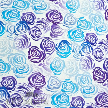 Kunstleder Outline Roses light 50 x 140 cm - KL50